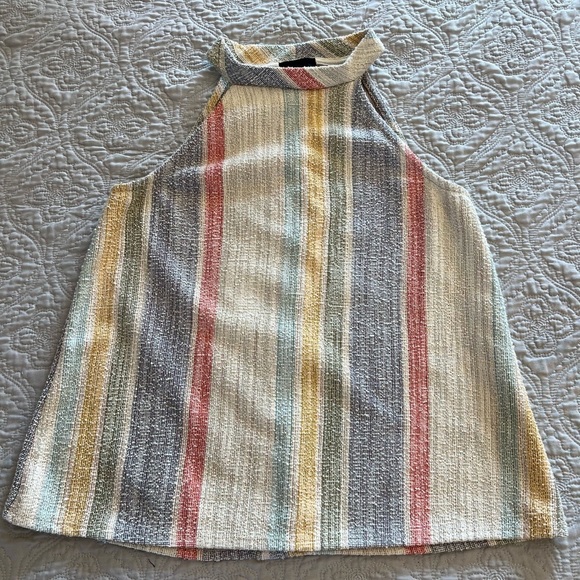 W5 Tops - 𝅺W5 Striped Tank Top